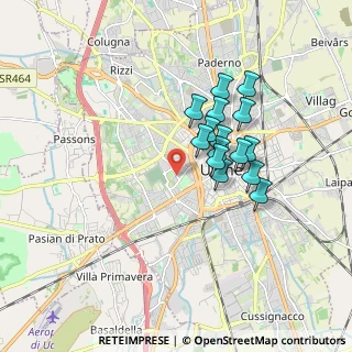 Mappa Via Villa Glori, 33100 Udine UD, Italia (1.388)