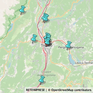 Mappa Via Giovanni a Prato, 38122 Trento TN, Italia (5.33833)