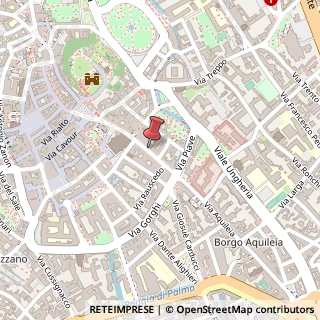 Mappa Via Vittorio Veneto, 38, 33100 Udine, Udine (Friuli-Venezia Giulia)