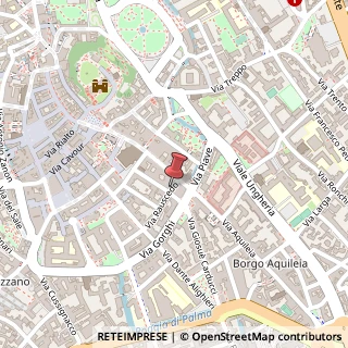 Mappa Via Rauscedo, 1, 33100 Udine, Udine (Friuli-Venezia Giulia)