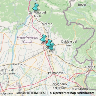 Mappa Direzione Centrale via Vittorio Veneto, 33100 Udine UD, Italia (55.20214)