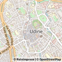 Mapa Udine