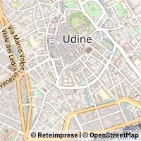 Mapa Udine
