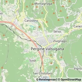 Mappa Pergine Valsugana