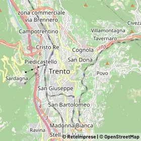 Mappa Trento