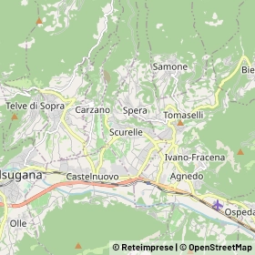 Mappa Scurelle