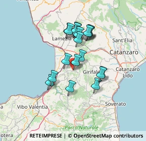 Mappa Curinga, 88022 Curinga CZ, Italia (12.5035)