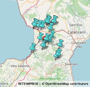 Mappa Curinga, 88022 Curinga CZ, Italia (10.3895)
