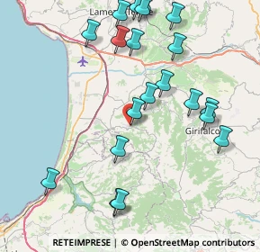 Mappa Via A. Maiello, 88022 Curinga CZ, Italia (10.0735)