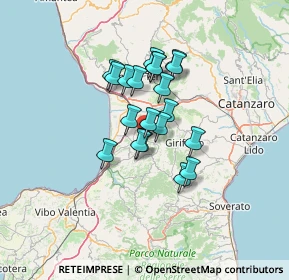 Mappa Via A. Maiello, 88022 Curinga CZ, Italia (10.398)