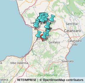 Mappa Via A. Maiello, 88022 Curinga CZ, Italia (12.0015)