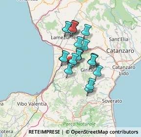 Mappa Via A. Maiello, 88022 Curinga CZ, Italia (10.202)