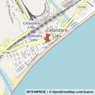 Mappa Via del mare 18/a, 88100 Catanzaro, Catanzaro (Calabria)