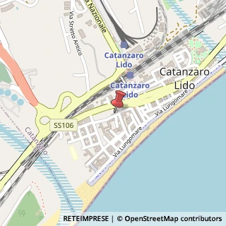 Mappa Via Bausan, 1, 88100 Catanzaro, Catanzaro (Calabria)