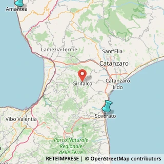 Mappa 88024 Girifalco CZ, Italia (52.0485)