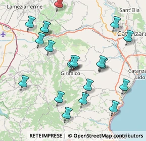Mappa Via dei lilium, 88024 Girifalco CZ, Italia (9.2735)