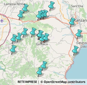Mappa Via dei lilium, 88024 Girifalco CZ, Italia (9.2665)