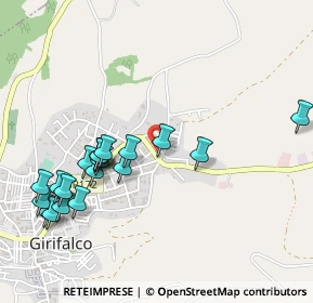 Mappa Girifalco, 88024 Girifalco CZ, Italia (0.6025)