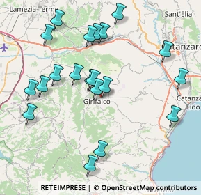 Mappa Girifalco, 88024 Girifalco CZ, Italia (9.291)