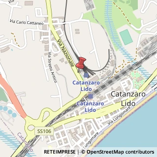 Mappa Via Nazionale, 139, 88100 Catanzaro, Catanzaro (Calabria)
