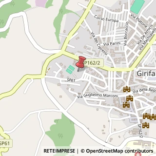 Mappa Via Como, 18, 88024 Girifalco, Catanzaro (Calabria)