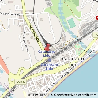 Mappa Via Nazionale, 20, 88100 Catanzaro, Catanzaro (Calabria)