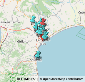 Mappa Via Nazionale, 88060 Catanzaro CZ, Italia (8.972)