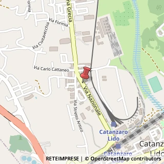 Mappa Via Nazionale, 89, 88100 Catanzaro, Italia, 88100 Catanzaro, Catanzaro (Calabria)