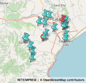 Mappa Via Giuseppe Garibaldi, 88021 Borgia CZ, Italia (7.5675)