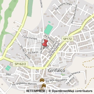 Mappa Via petrarca 21, 88024 Girifalco, Catanzaro (Calabria)