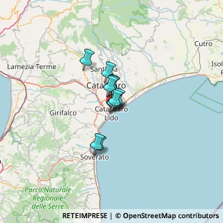 Mappa 88100 Catanzaro Lido CZ, Italia (6.98091)