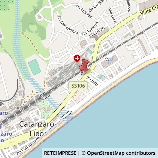 Mappa Viale Crotone, 37, 88100 Catanzaro, Catanzaro (Calabria)