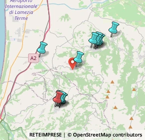 Mappa Via Tre Canali, 88022 Curinga CZ, Italia (4.11214)