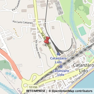 Mappa Via Nazionale, 40, 88100 Catanzaro, Catanzaro (Calabria)