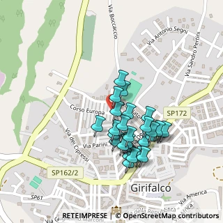 Mappa Corso Europa, 88024 Girifalco CZ, Italia (0.21481)
