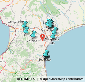 Mappa 88021 Borgia CZ, Italia (12.35471)