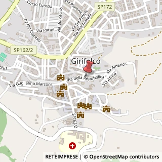 Mappa Via della Repubblica, 35, 88024 Girifalco, Catanzaro (Calabria)