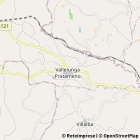 Mappa Vallelunga Pratameno