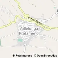 Mapa Vallelunga Pratameno