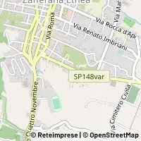 Kort Zafferana Etnea