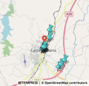 Mappa Via Ruggero Leoncavallo, 91022 Castelvetrano TP, Italia (1.37)
