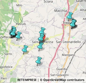 Mappa Via Scuole, 95010 Santa Venerina CT, Italia (2.602)