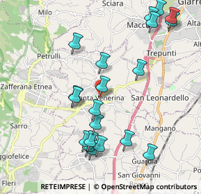 Mappa Via Scuole, 95010 Santa Venerina CT, Italia (2.4675)