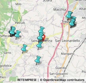 Mappa Via Umberto I, 95010 Santa Venerina CT, Italia (2.64)