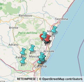 Mappa Via delle Scuole, 95019 Zafferana etnea CT, Italia (11.48933)