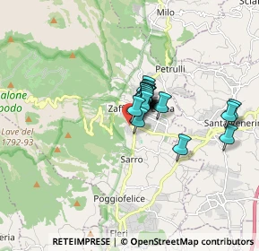 Mappa Via delle Scuole, 95019 Zafferana etnea CT, Italia (1.0455)
