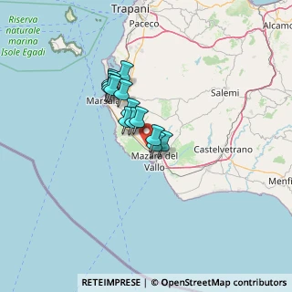 Mappa Via Giangreco Tampanaro, 91026 Mazara del Vallo TP, Italia (9.77077)