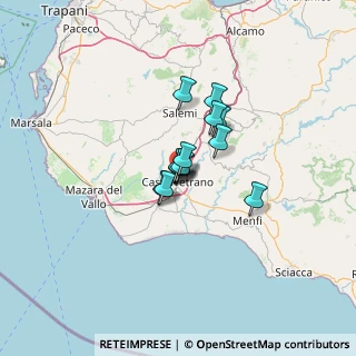 Mappa Via Alessandro Manzoni, 91022 Castelvetrano TP, Italia (7.70615)