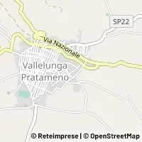 Kaart Vallelunga Pratameno