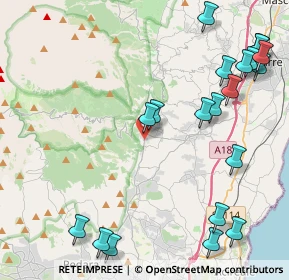 Mappa Via IV Novembre, 95019 Zafferana etnea CT, Italia (6.229)